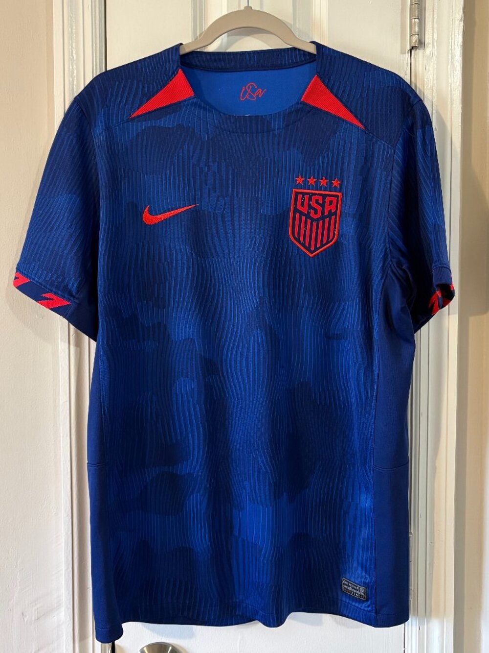 Nike USWNT United States 4-Star Away Jersey 2023/24 – Hyper Royal / Speed Red
